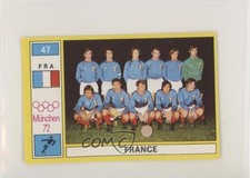 1971 Panini Munich 72 Stickers German France #47