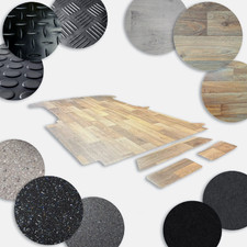 Pre-Cut VW Transporter T5 & T6 Floors ANY Material & Design Offered + Side Steps