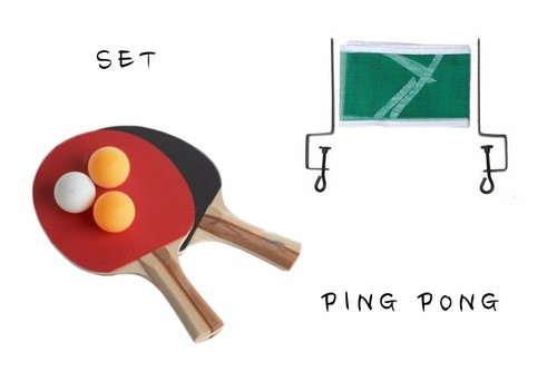 Set ping pong raquette - ping,