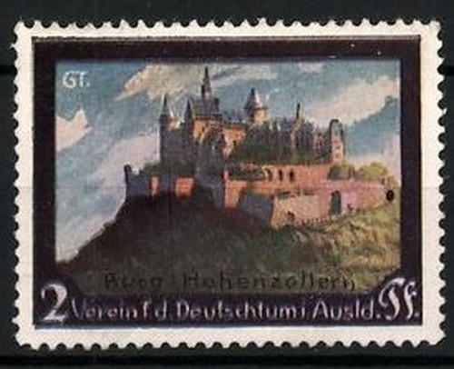 Propaganda marke château fort - propaganda-marke, château-fort