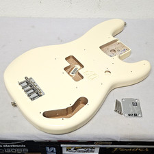 Fender Vintera II 60s Precision P BASS GUITAR BODY + HARDWARE Olympic White