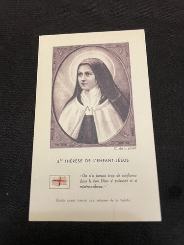Image pieuse relique - relique, sainte