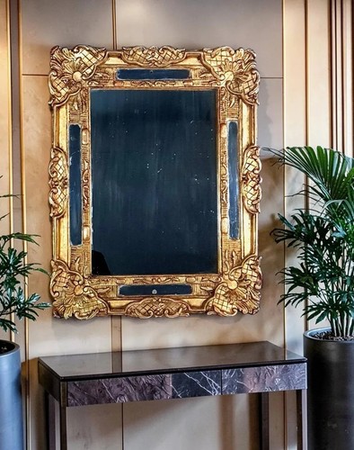 Miroir ancien parcloses - à,