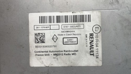 Autoradio origine renault - autoradio, d'origine