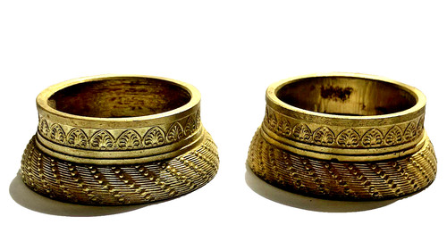 Embase colonne bronze brass - embase, or
