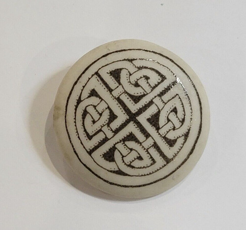 Broche poterie artisanale - poterie,