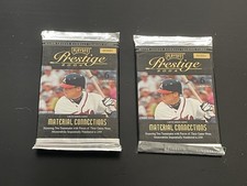 (2) 2004 Playoff Prestige Hobby Baseball Factory Sealed 6 Card Packs