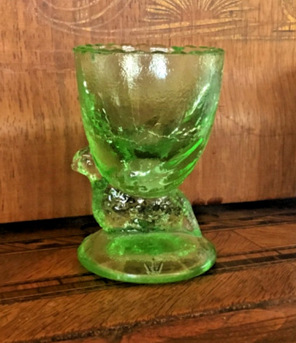 Coquetier ancien verre - coquetier,