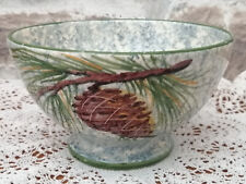 BOL ANCIEN AEGITNA VALLAURIS 60's POMME DE PIN - VINTAGE FRENCH BOWL