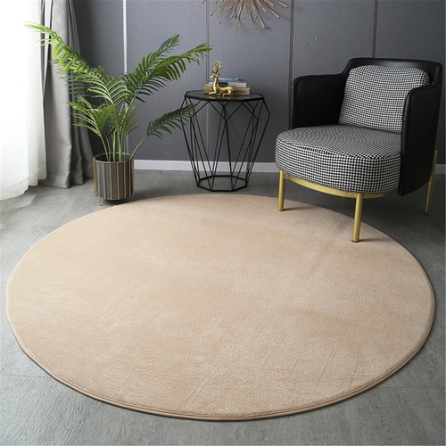 Tapis rond couleur unie - rond,