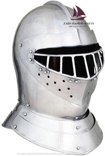 Zain casque médiéval - zain, anglais