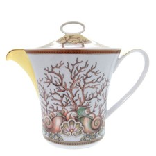 Versace by Rosenthal Etoiles de la Mer Teapot w/ Lid Unused Germany