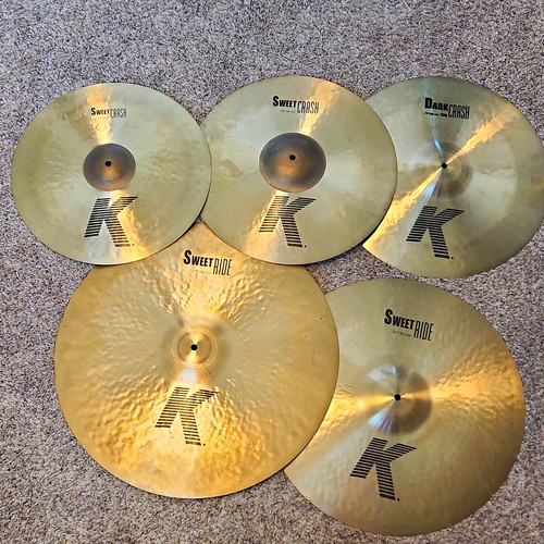 Zildjian sweet 5pc cymbal - zildjian,