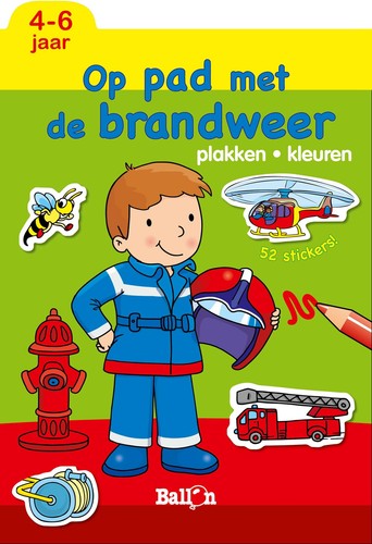 Pad met brandweer 4 - op, (4-6