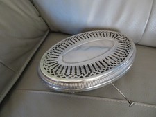 silver metal oval flat heater