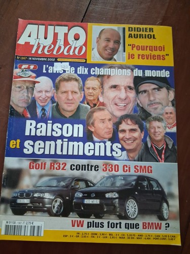 Auto hebdo 1367 2002 - hebdo,