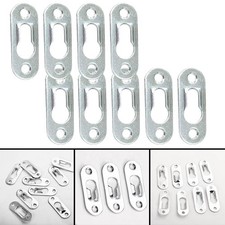 Crochet miroir métallique