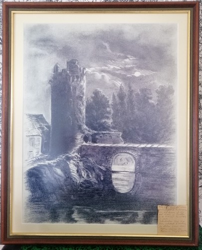 Tableau encadré - g.,