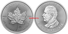 CANADA 5 DOLLARS MAPLE LEAF