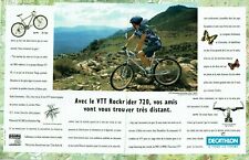 1995 Advertising 11211 Advertising The Bike ATV Rockrider 720 Decathlon 2 Pages
