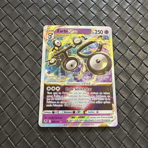 Carte pokémon zarbi vstar - pokémon,