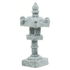  Statue de pagode en pierre miniature Statue de jardin de sculpture de style zen