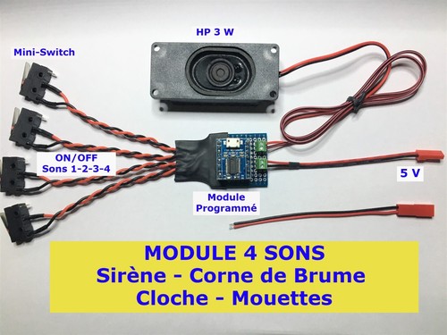Bruiteur sons hp pour - +,