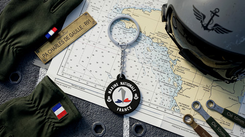 National navy pvc 3d - national,