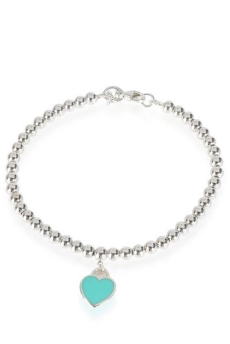 Tiffany blue heart bead - tiffany, co.