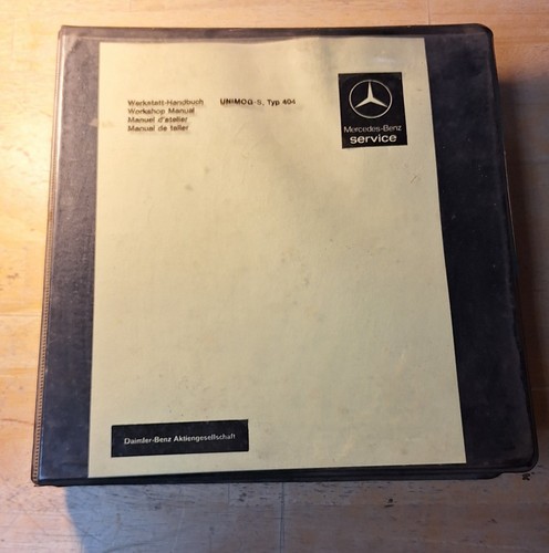 Worshop manual binder - worshop, for