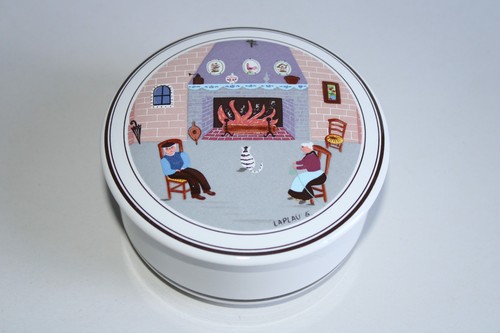 Bonbonnière porcelaine - bonbonnière,