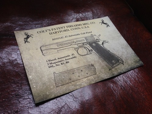 Sticker colt 1911 - sticker,