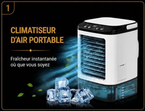 Mini rafraîchisseur air usb - rafraîchisseur, d'air