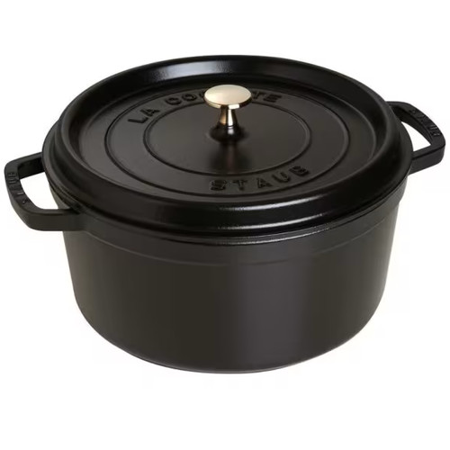 Cocotte fonte staub ronde - fonte,