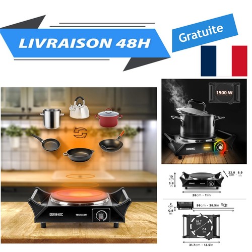 Duronic hp1 plaque cuisson - duronic,
