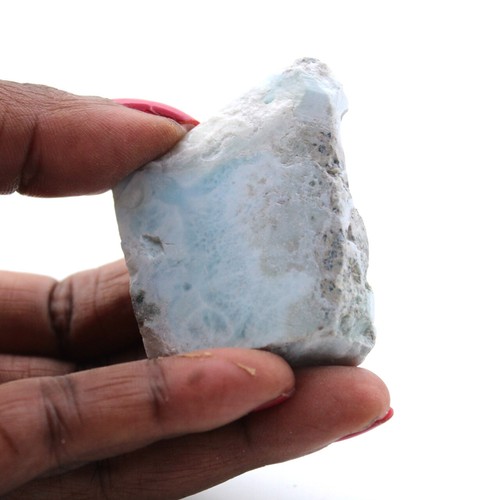 Plaque larimar semi poli - larimar, 55gr