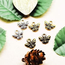 Pendentifs abeilles métal