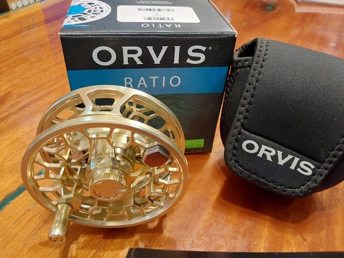 Orvis ratio gold fly reel - ratio, iv