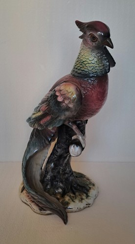 Grand coq faisan sculpture - coq, en