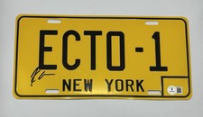KATE MCKINNON SIGNED GHOSTBUSTERS ECTO - 1 PLATE JILLIAN HOLTZMAN - BECKETT COA