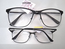 lunettes loupe  mixte métal