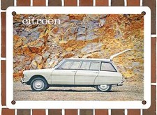 Metal Sign - 1965 Citroen AMI