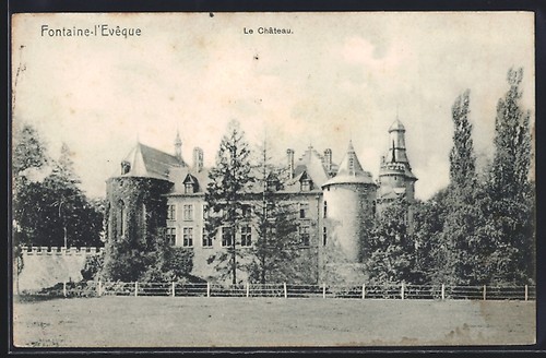 Cpa fontaine evêque le - cpa,