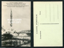 51 - WARMERIVILLE - Val des Bois: HARMEL spinning mill - blasted fireplace - 1918