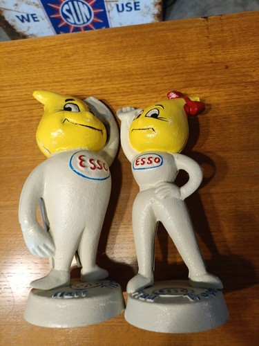 Esso tirelire fonte - fonte, 24cm
