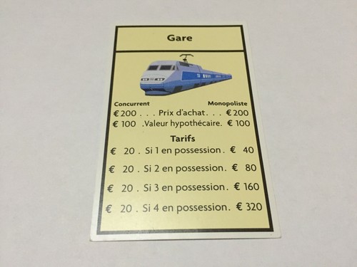 Carte gare pièce détachée - piÈce,