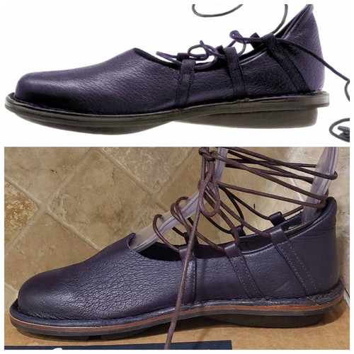 Trippen stern purple leather - trippen,