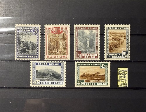 Congo belge 1938 - congo, timbres