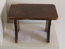 Petit Banc Ancien Repose Pied