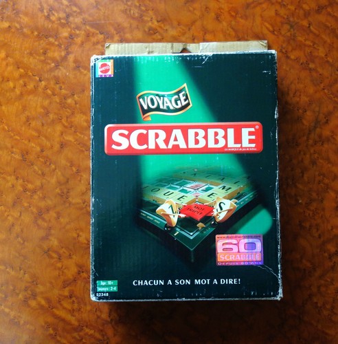 Jeu scrabble vogage - jeu,
